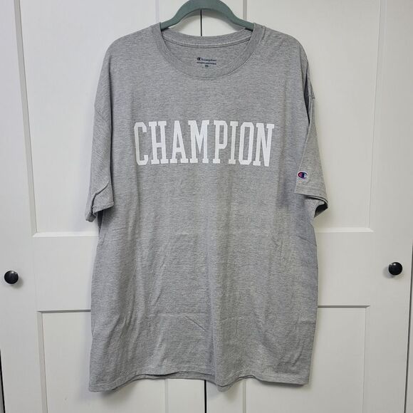 Champion short sleeve tee with logo across chest, size 2XL - Picture 2 of 6